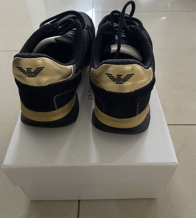 Armani czarne adidasy 42