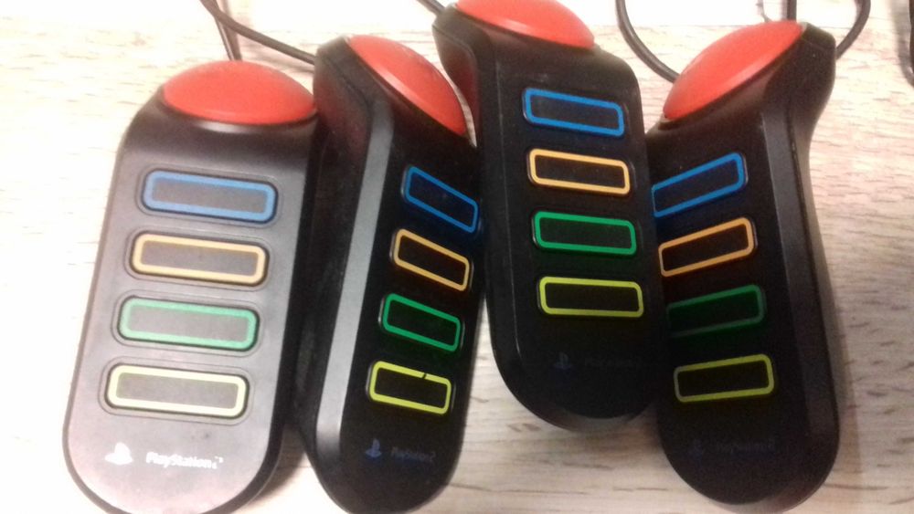 Buzz Muzyczny Quiz ps2 + buzzery 4 szt, sklep tychy, wymiana