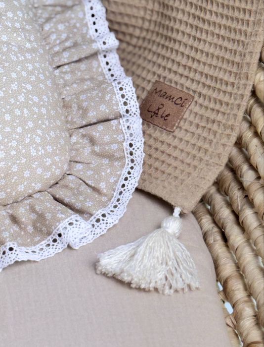 Kocyk z wafla z podusią