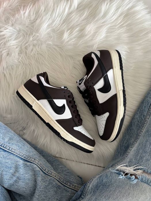 36-45 Nike SB Dunk Low Next Nature Dark Brown Whit
