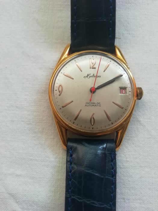 Relógio Suíço Heloisa Inabloc Automatic Waterproof impecável