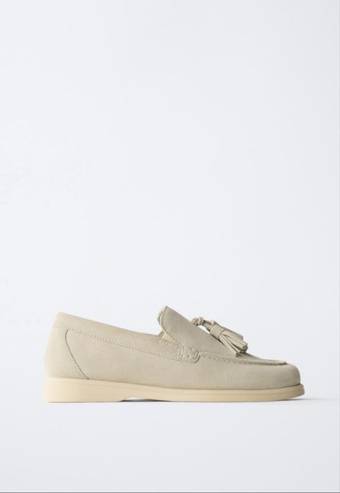 Шкіряні лофери Zara, розмір 39