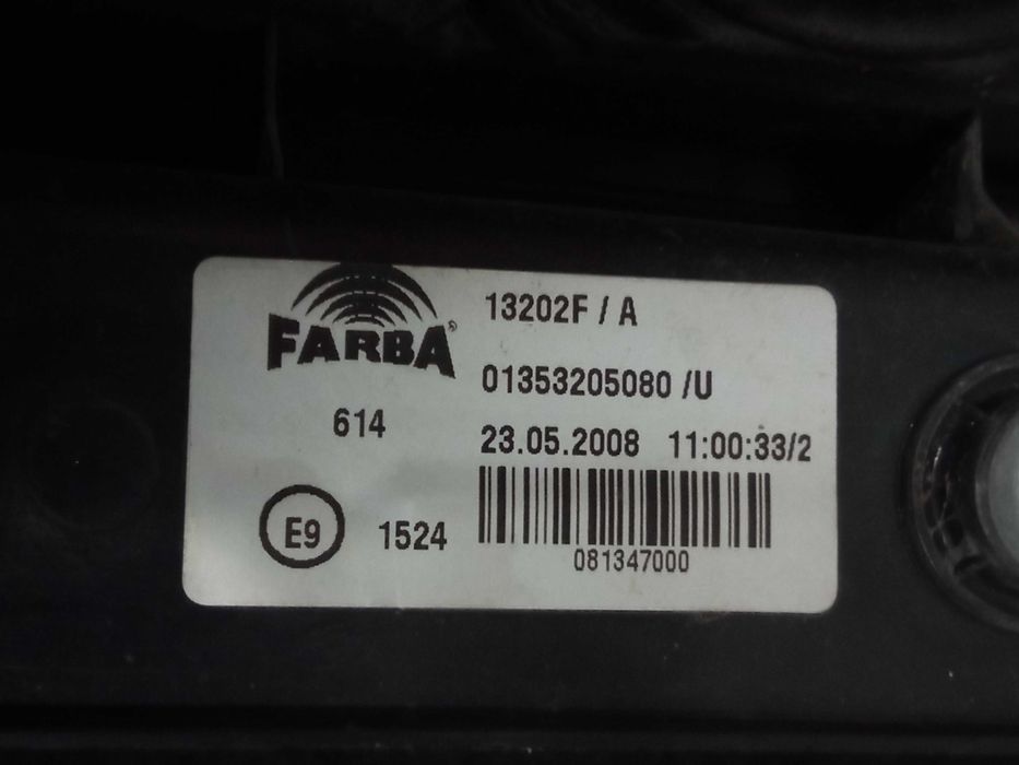 Lampa tylna prawa Citroen Nemo 13532/05080 Siedlce