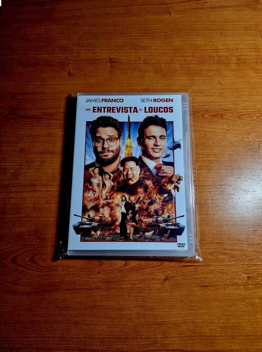 UMA ENTREVISTA DE LOUCOS (James Franco/Seth Rogen) NOVO/Selado