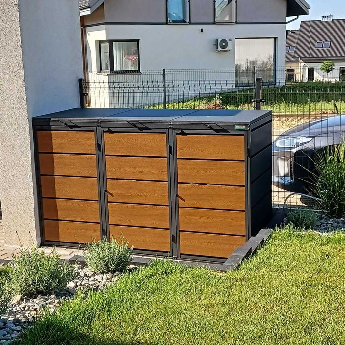 Osłona Zabudowa Koszy Wiata Śmietnikowa Domek Narzędziowy Ogrodowy