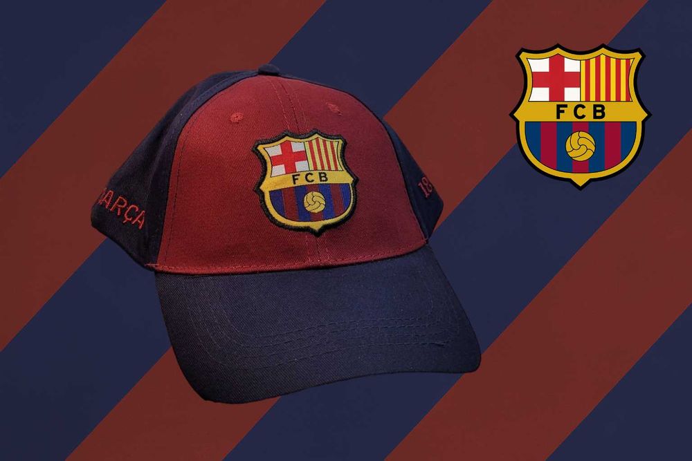 Czapka FC Barcelona junior licencja oficjalny produkt klubowy