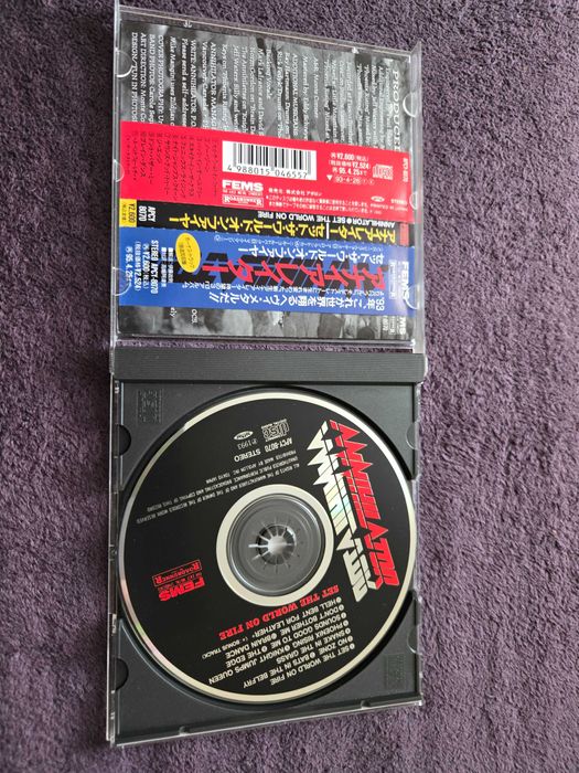 Annihilator set the world fire Japan FEMS