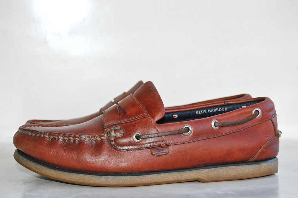 Мокасины топсайдеры MARKS & SPENCER р.41-42 original THAILAND