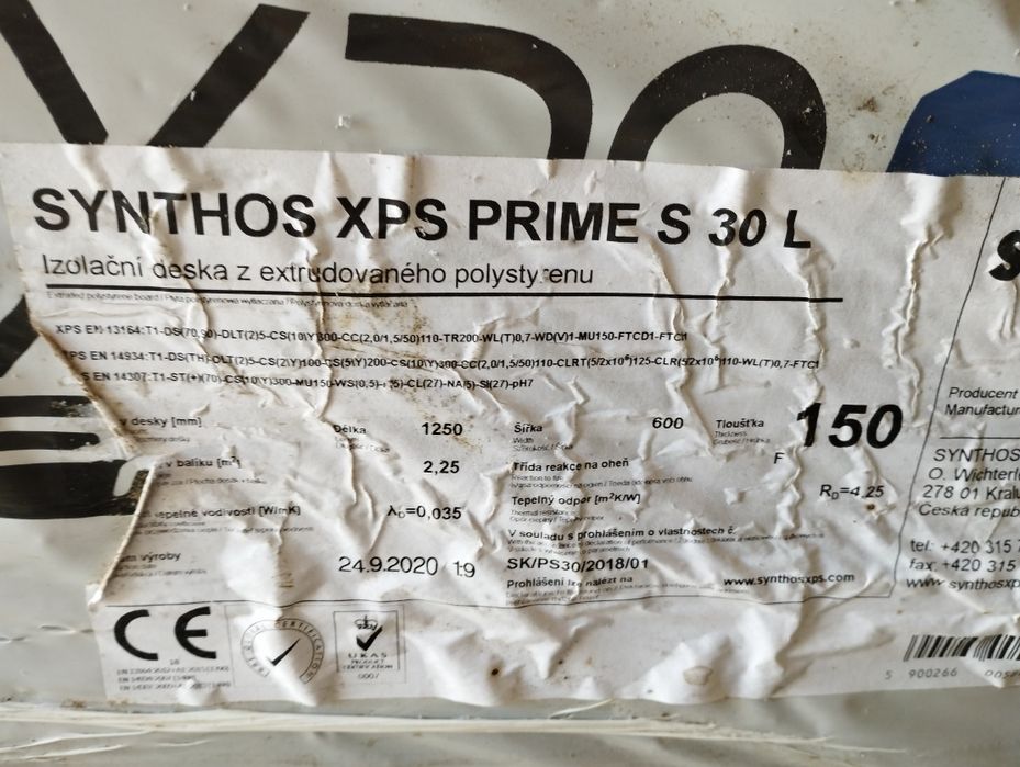 Termodonica SYNTHOS xps prime