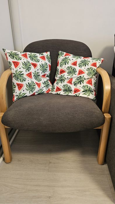 Wersalka / Sofa rozkładana i dwa fotele Komplet
