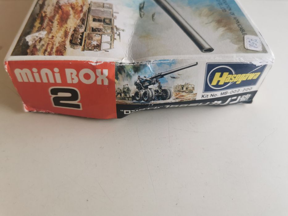 Kit Hasegawa 1/72 – Canhão M2 155mm Long Tom (Ref. MB-002 - Selado)