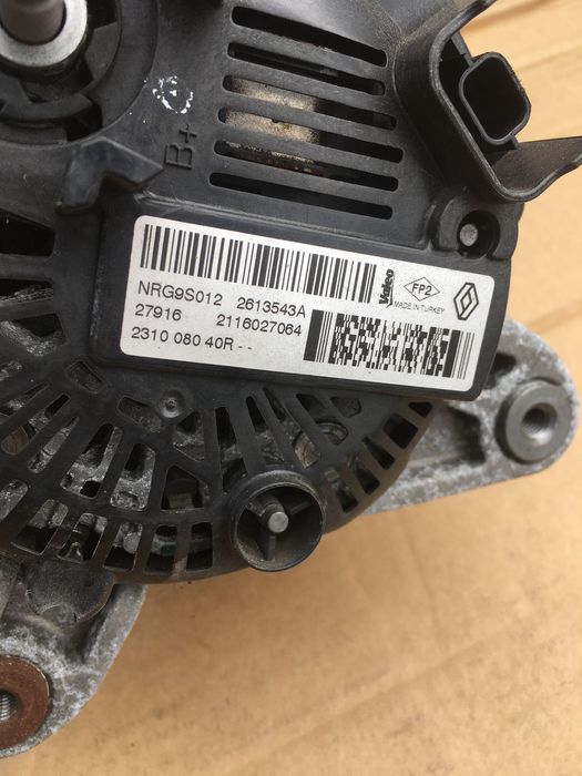 Alternator Renault megane IV clio Scenic 1.2 tce