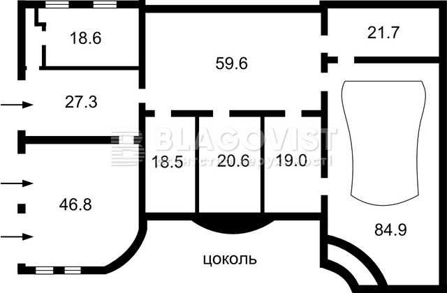 Хлебча - дом 1263 м кв на 140 сотках