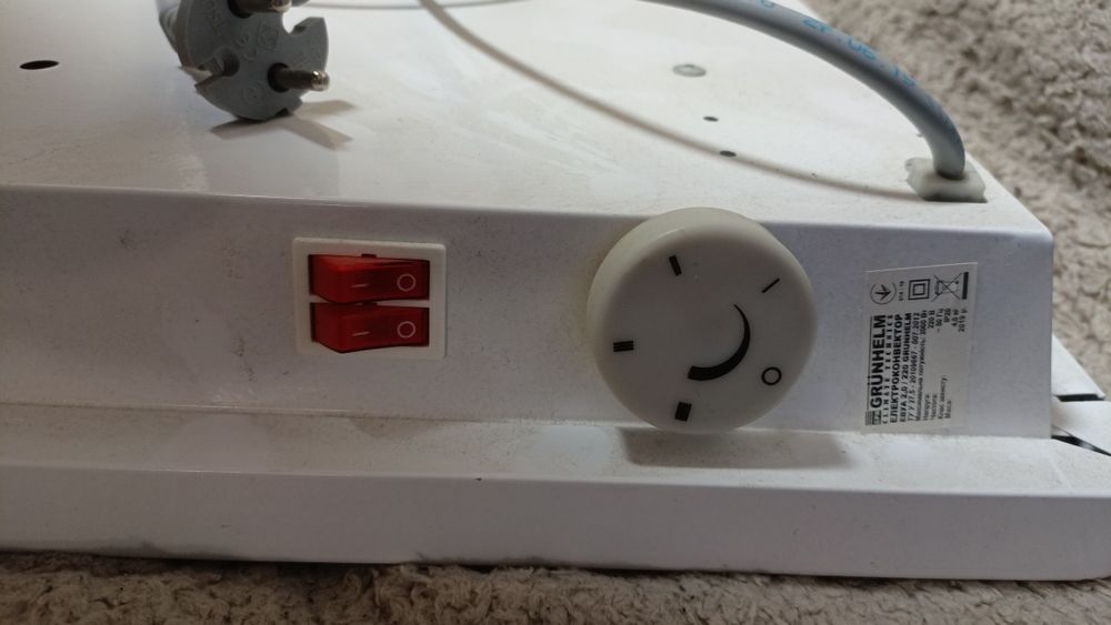 Електричний конвектор Grunhelm ЕВУА-2,0/220