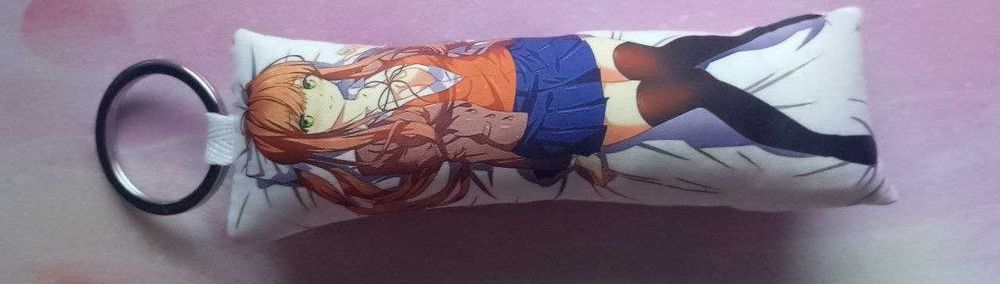 Брелок дакимакура «Моніка» (Doki Doki Literature Club!)