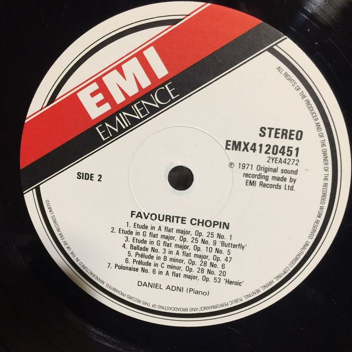 3 Discos vinil: Chopin