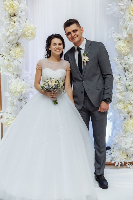 Весільна сукня xs свадебное платье Crystal