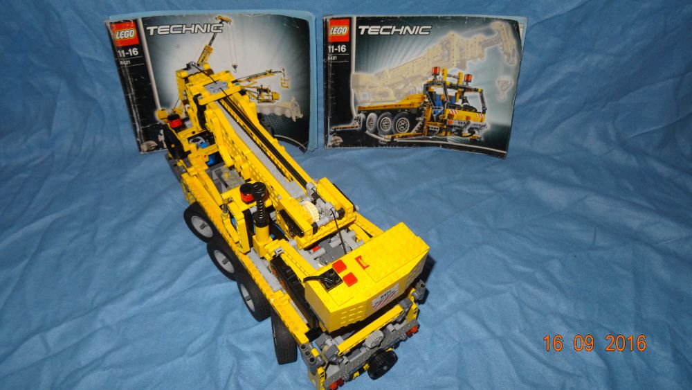 8421 Lego Technic Dźwig Żuraw Mobile Crane -2005r UNIKAT