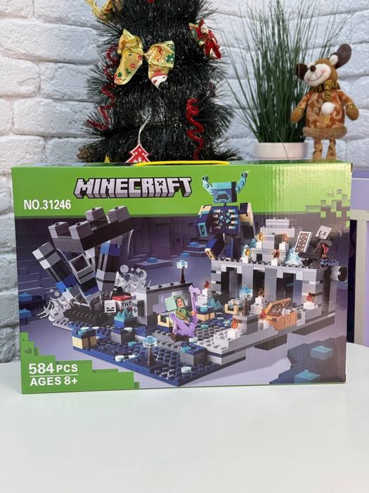 Майнкрафт конструктор, набір Lego Minecraft, лего майнкрафт, майнкрафт