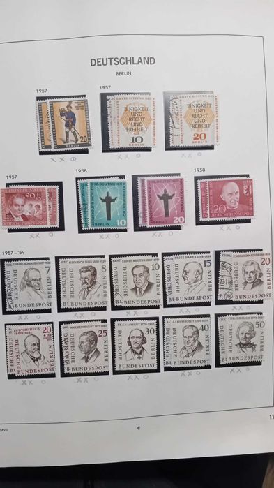 Sprzedam znaczki z Berlina Zachodniego