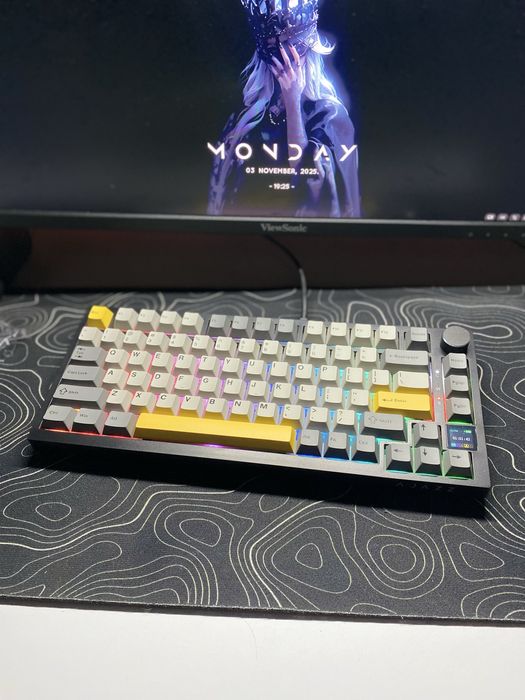 Игровая Клавиатура AJAZZ AK820 PRO Grey RGB
