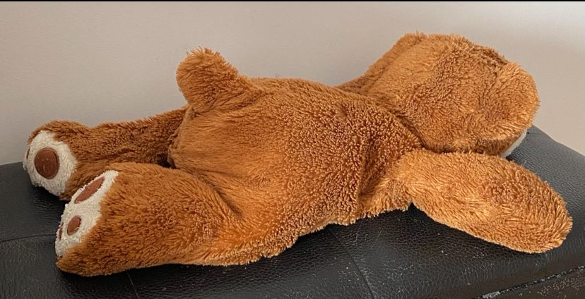 Peluche Urso deitado cor castanho