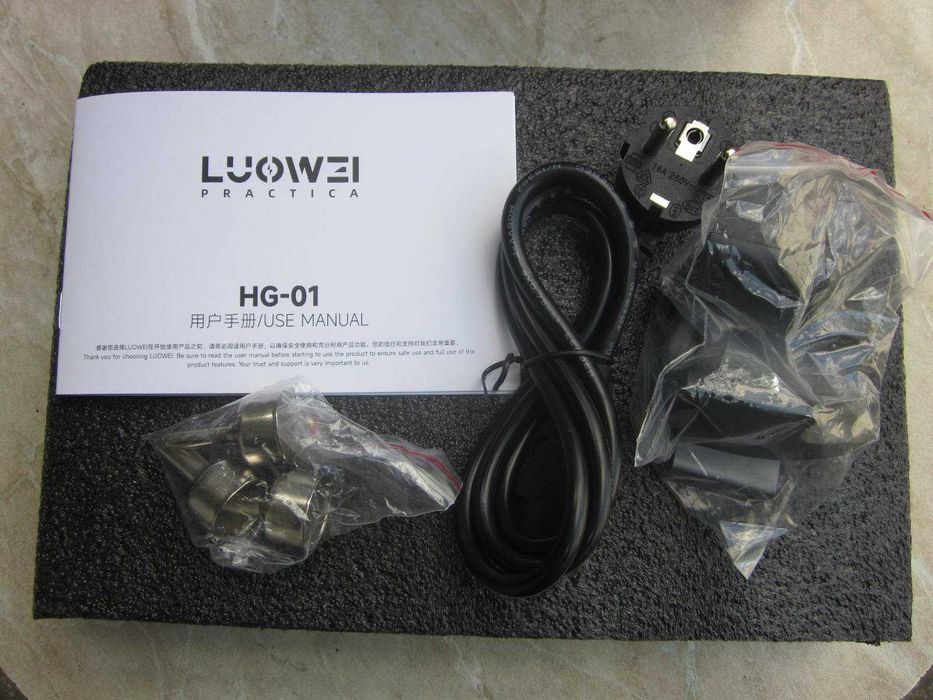 Термофен Паяльный Фен LUOWEI HG-01 компрессорный 25года