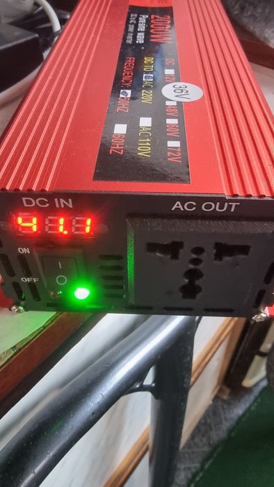 Инвертор 36 - 220  чистый синус 2000w