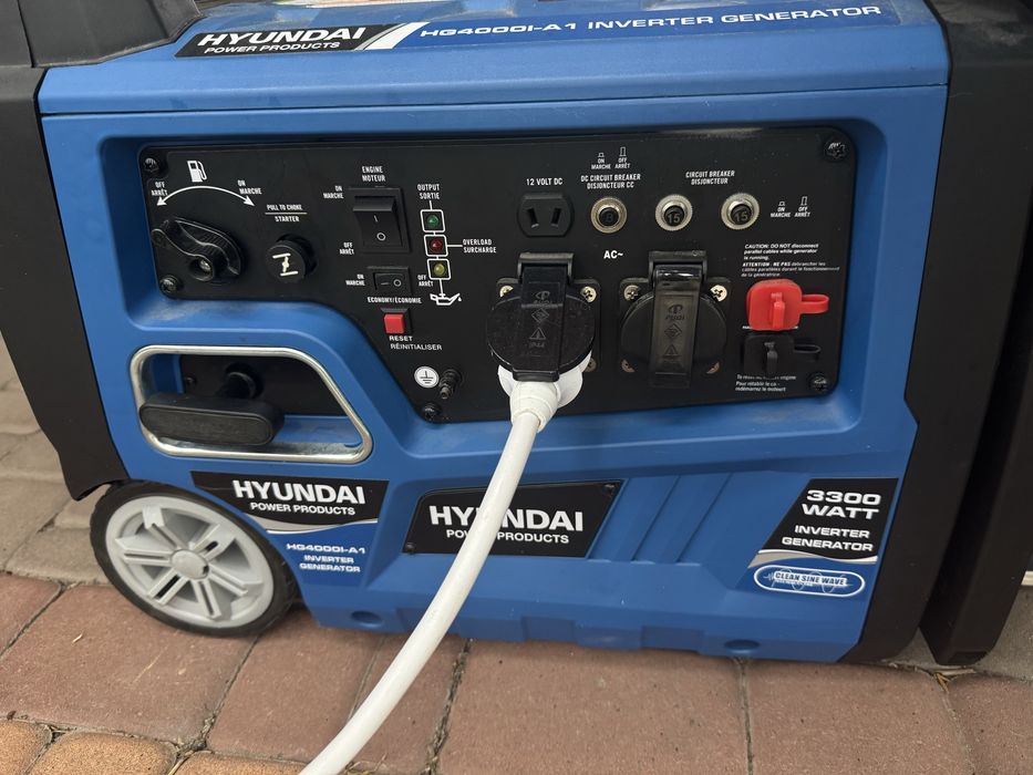 Інверторний генератор Hyundai HG4000i-A1  тихий, 4квт