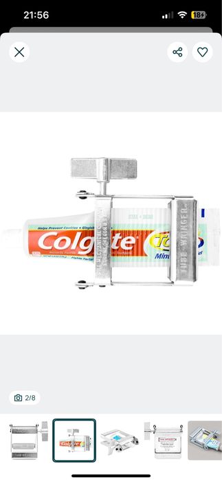 Dispensador espremedor bisnagas pasta dentes Tube-Wringer - NOVO
