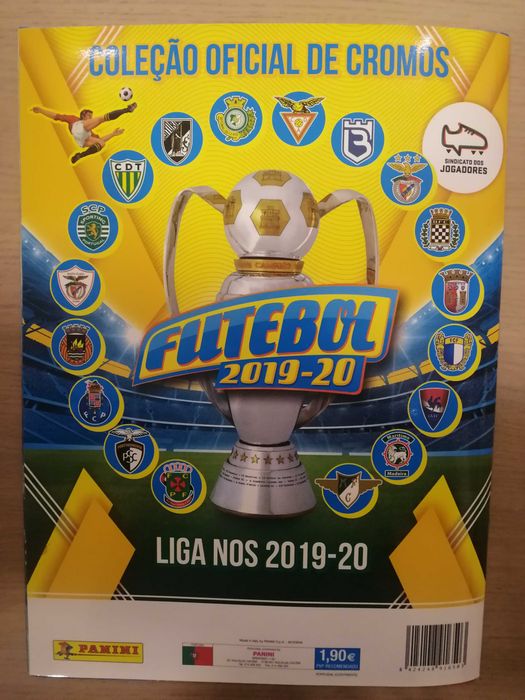 Caderneta Futebol 2019-20 - Panini [Incompleta]