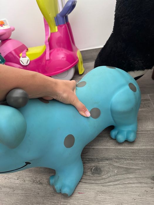 Brinquedo insuflável de saltar para bebés