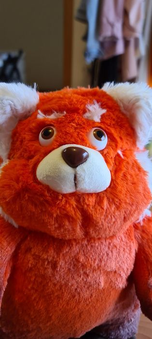 Peluche Panda vermelho (turning red) novo e embalado