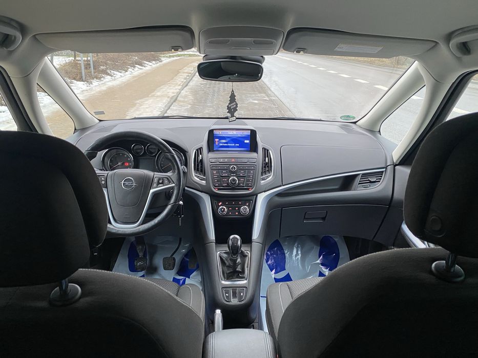 Opel Zafira 2013r 1.4t 140km benzyna+lpg gaz sekwencja z Niemiec