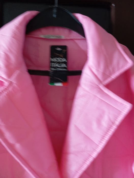 Pikowany płaszczyk cukierek 42 44 46