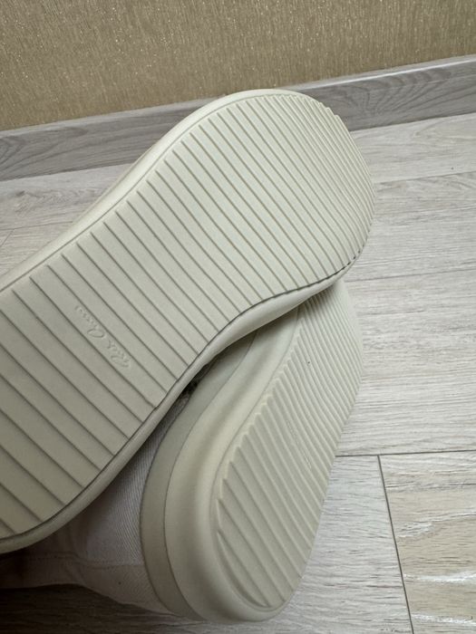 кросівки rick owens ramones high білі