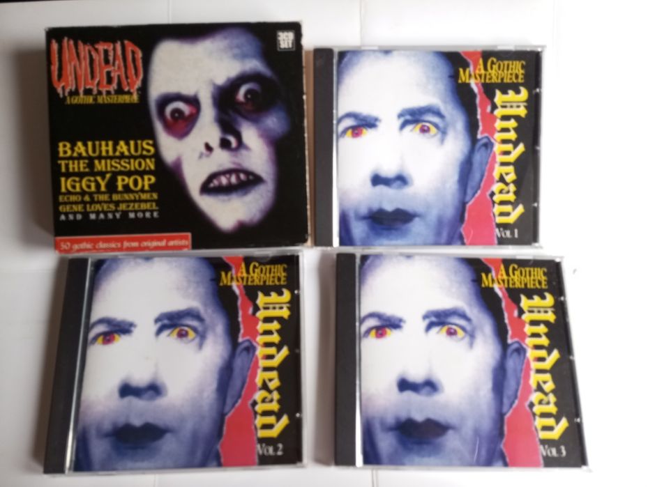 Undead A Gothic Masterpiece CD Triplo BAUHAUS The Mission