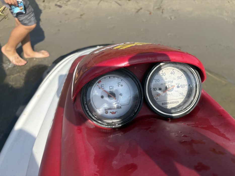 Гидроцикл Bombardeer 750 обслужен