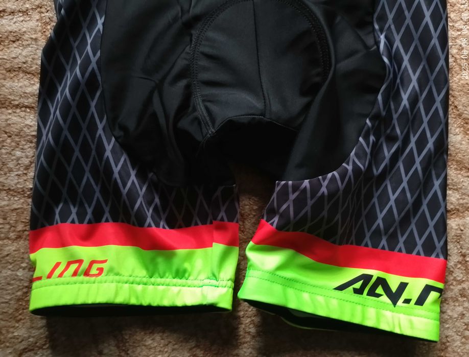Spodenki Kolarskie na Szelkach na Rower Pro Cycling XL