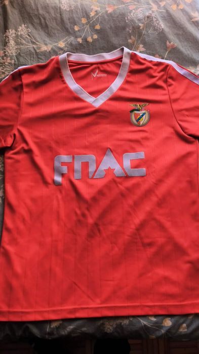 Camisola Retro do Benfica da Fnac 1987/1988