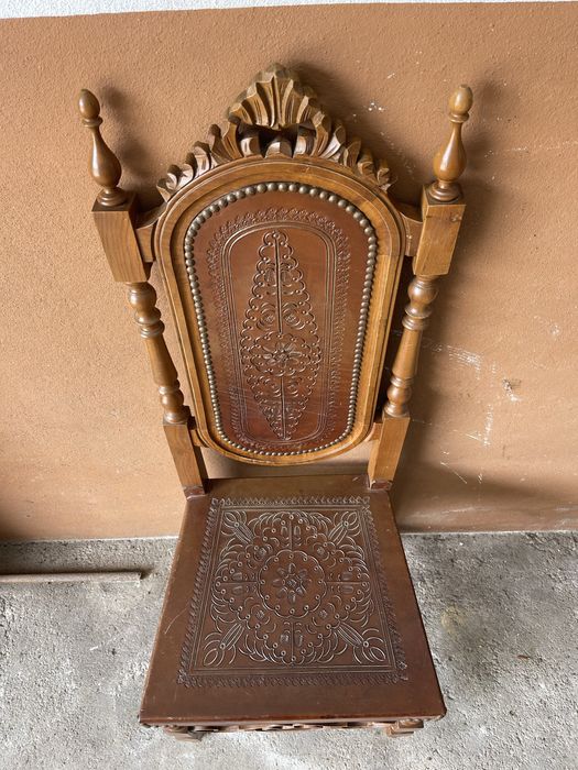 Conjunto 6 cadeiras em madeira