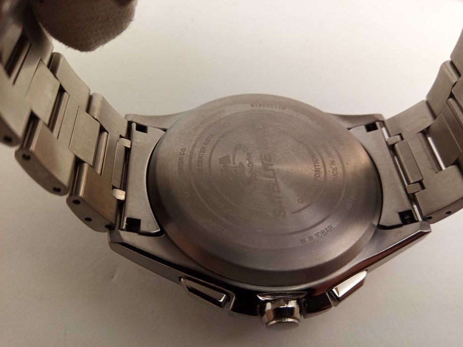 Часы Citizen GPS Attesa CC3010-51E Eco-Drive вечник, титан, сапфир, синхронизация со спутником