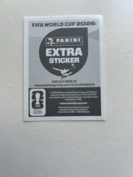 Extra sticker Haland 2026