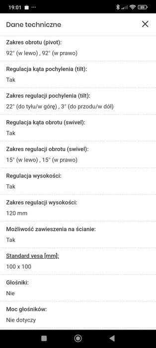 Monitor Samsung 24.5 cala   1080p
