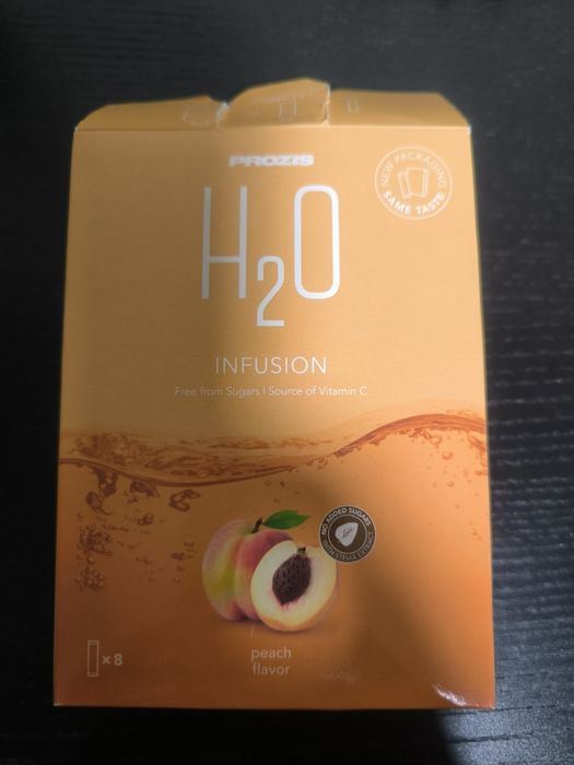 Prozis H2O sabor pêssego