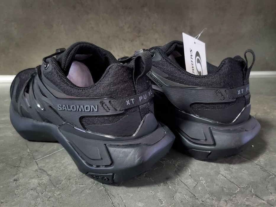 РОЗПРОДАЖ!!! Salomon  XT  PU. RE Advanced чорні чоловічі кросівки