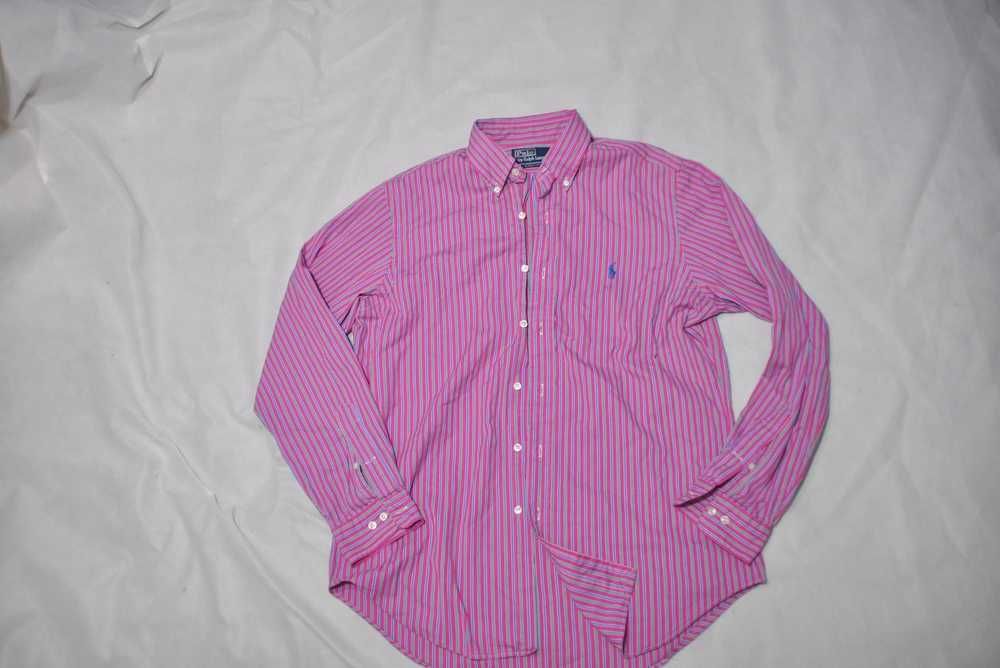 RALPH LAUREN M koszula męska classic fit prążki i3v