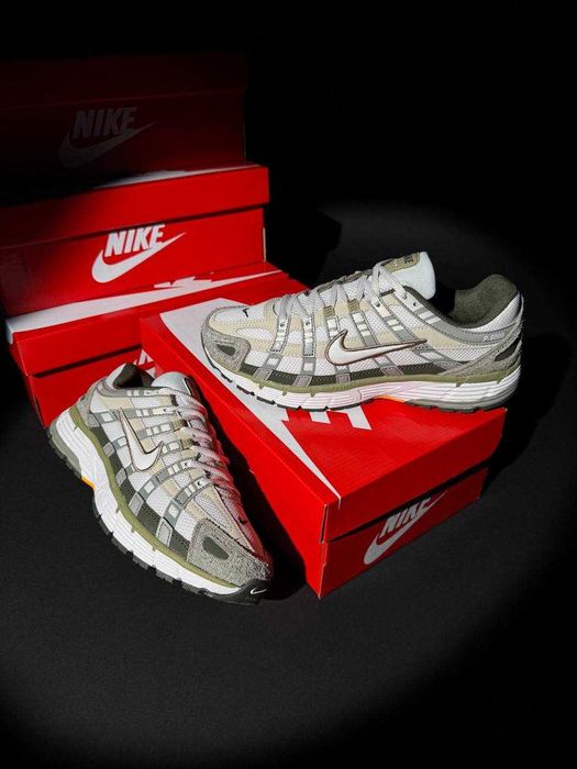 !SALE! Nike P-6000 Olive White Beige 41 42 43 44 45 найки
