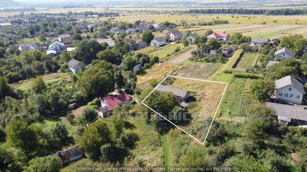 Продаж ділянка 25 сотих. Будинок 92 м². Сілець. Світло. Газ. Вода Асфальт