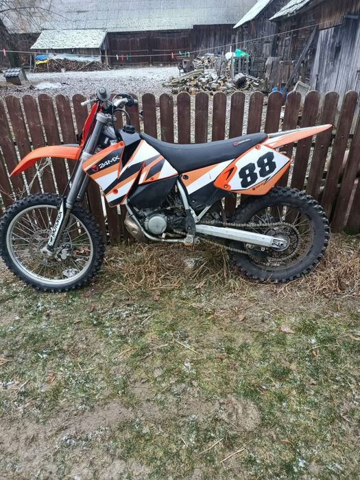 Ktm exc 200  2004 rok